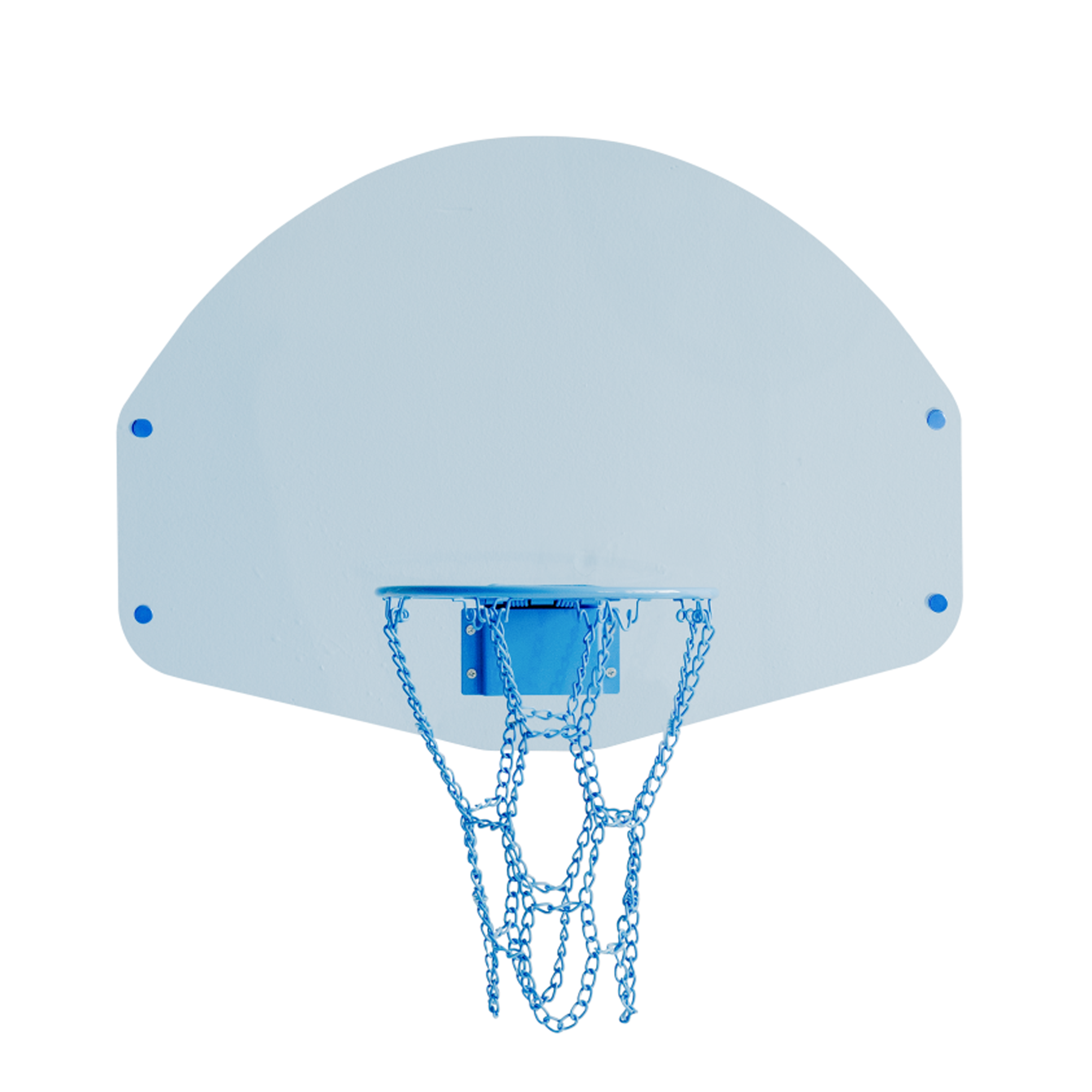 Blue Acrylic Basketball Hoop