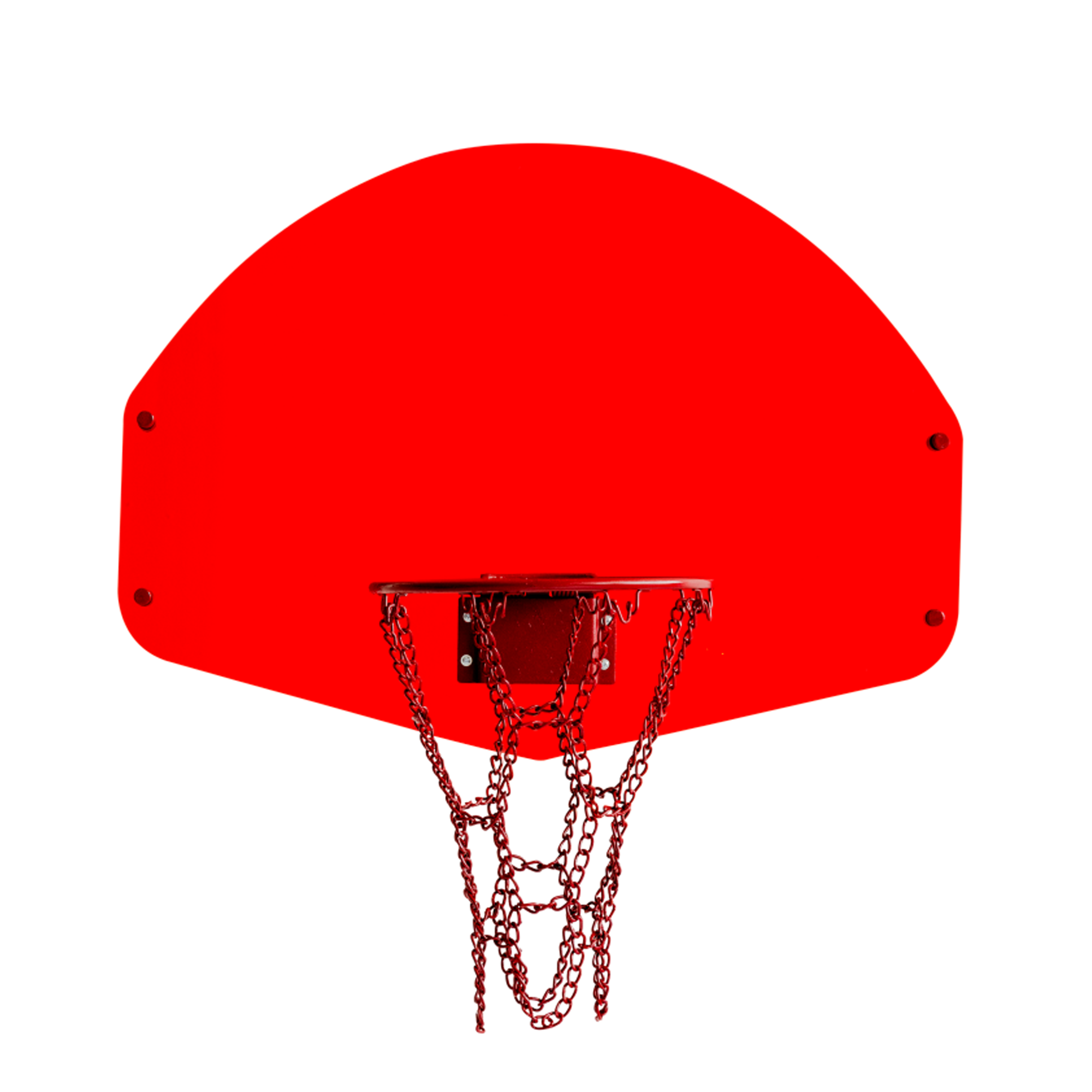 Red Acrylic Basketball Hoop