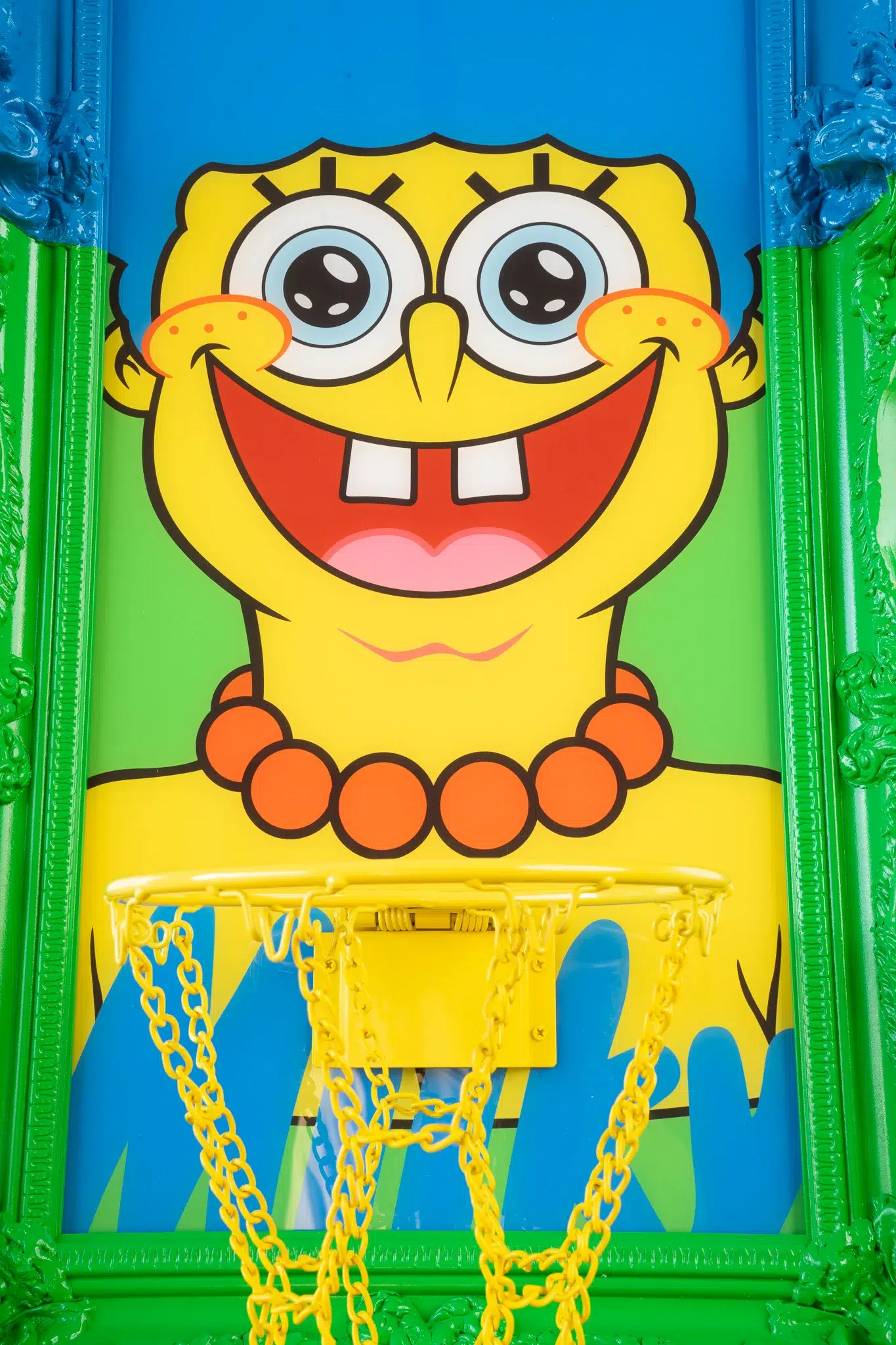 Milky Hoop Spongebob squarepants basketball hoop designed by HDS and Aaron Craig.